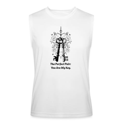 Valentine love keys - Men’s Performance Sleeveless Shirt