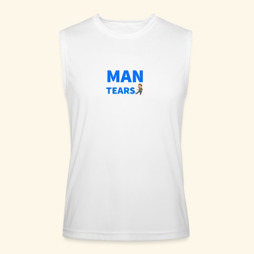 Man Tears Mug - Men’s Performance Sleeveless Shirt