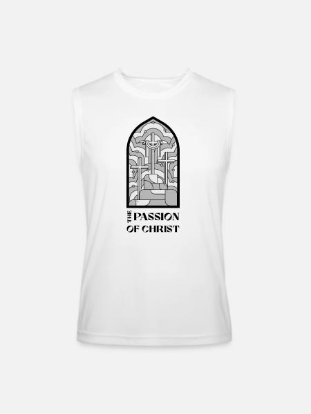 The Passion Of Christ - Men’s Performance Sleeveless Shirt - white