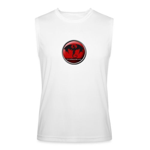 Techdragon logo - Men’s Performance Sleeveless Shirt
