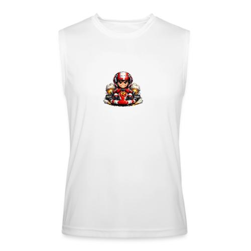 Carcadelogoracerfront - Men’s Performance Sleeveless Shirt