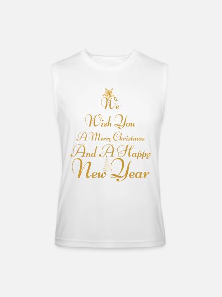 Christmas - Men’s Performance Sleeveless Shirt - white