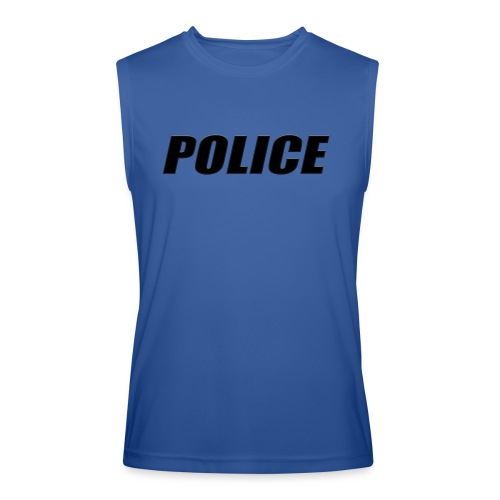 Police Black - Men’s Performance Sleeveless Shirt