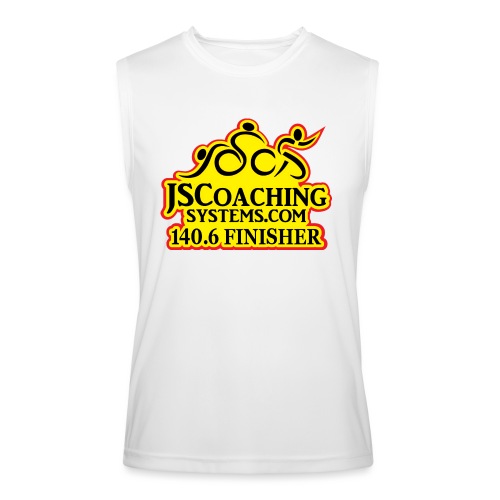 JSCoachingSystems Team 140.6 Finisher - Men’s Performance Sleeveless Shirt
