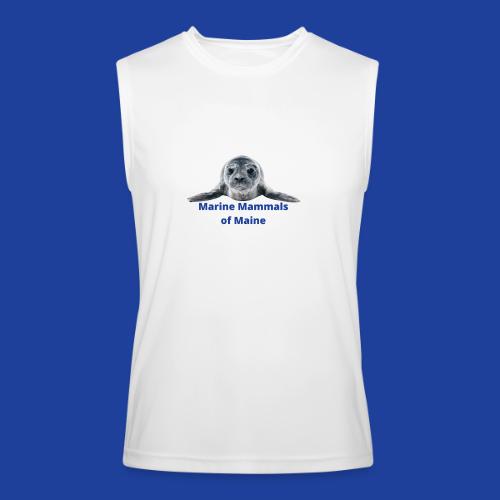 Premie Pup (Front) Logo (Back) - Men’s Performance Sleeveless Shirt