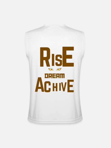 Visionary Ambition - Men’s Performance Sleeveless Shirt - white