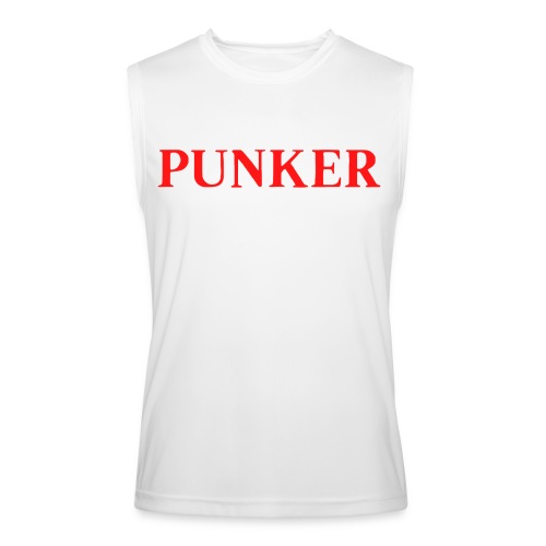 PUNKER (in red letters) - Men’s Performance Sleeveless Shirt