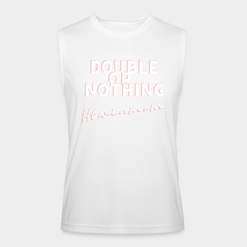 DOUBLE OR NOTHING - Men’s Performance Sleeveless Shirt