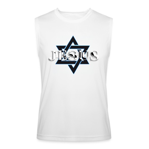 Jesus Yeshua is our Star - Men’s Performance Sleeveless Shirt