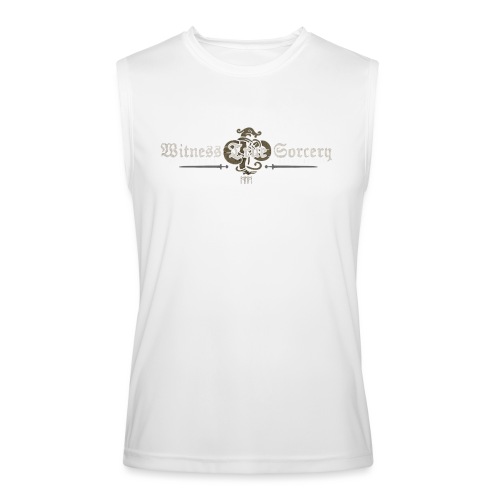 Witness True Sorcery Logo - Men’s Performance Sleeveless Shirt