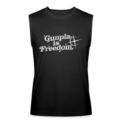 Freedom Men's T-shirt — Banshee Black - Men’s Performance Sleeveless Shirt