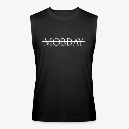 Mobday Cross Out Logo - Men’s Performance Sleeveless Shirt