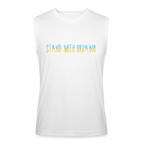 Stand With Ukraine - Men’s Performance Sleeveless Shirt