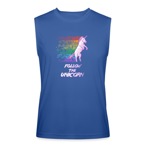 Follow The Unicorn - Men’s Performance Sleeveless Shirt