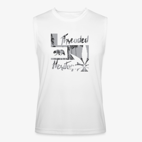 Threaded Heritage Venice Beach Logo Shirt - Men’s Performance Sleeveless Shirt