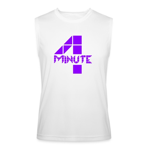 4Minute Logo in Purple Women's Hoodie - Men’s Performance Sleeveless Shirt