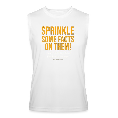 sprinkle facts 2020 - Men’s Performance Sleeveless Shirt