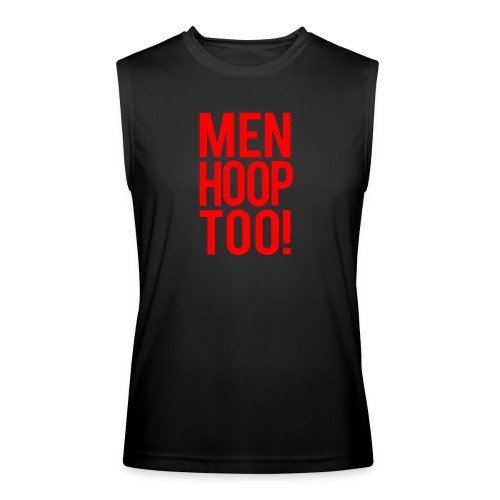 Red - Men Hoop Too! - Men’s Performance Sleeveless Shirt