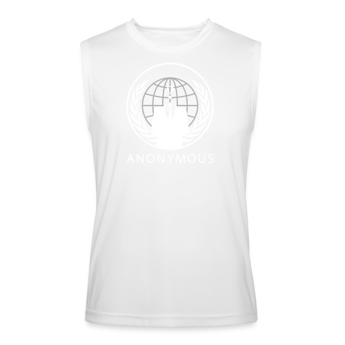 Anonymous 1 - White - Men’s Performance Sleeveless Shirt