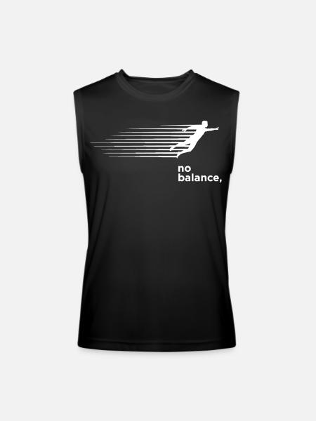 Velocity Run Beyond Balance - Men’s Performance Sleeveless Shirt - black