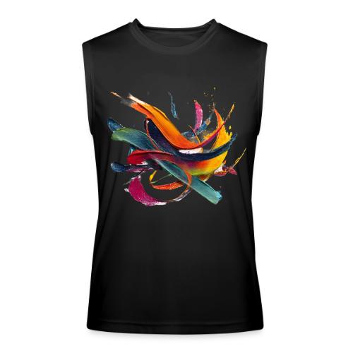 Colorful Waves - Men’s Performance Sleeveless Shirt