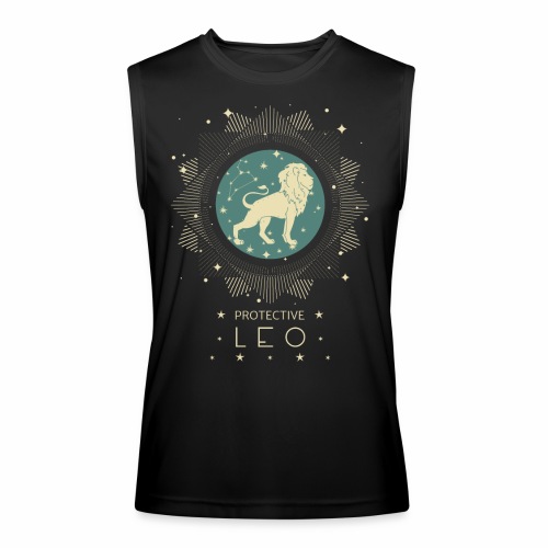 Zodiac sign Leo constellation birthday July August - Men’s Performance Sleeveless Shirt