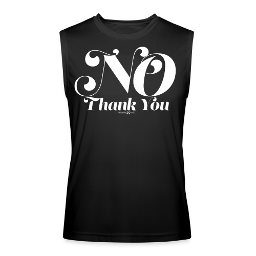 No, Thank You - Men’s Performance Sleeveless Shirt