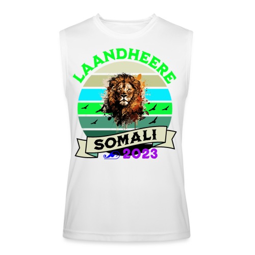 Laandheere- somalian - somali clothes-somali dress - Men’s Performance Sleeveless Shirt