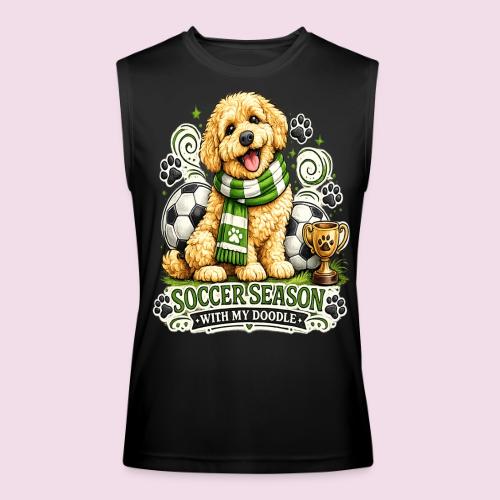 Soccer Season With My Doodle Goldendoodle Dog - Men’s Performance Sleeveless Shirt