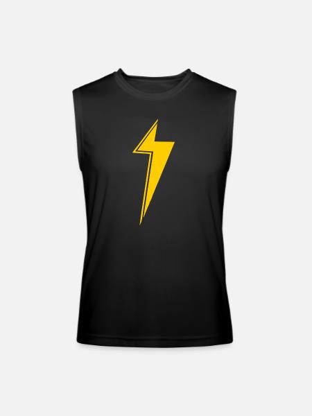 Ms Marvel Symbol - Men’s Performance Sleeveless Shirt - black