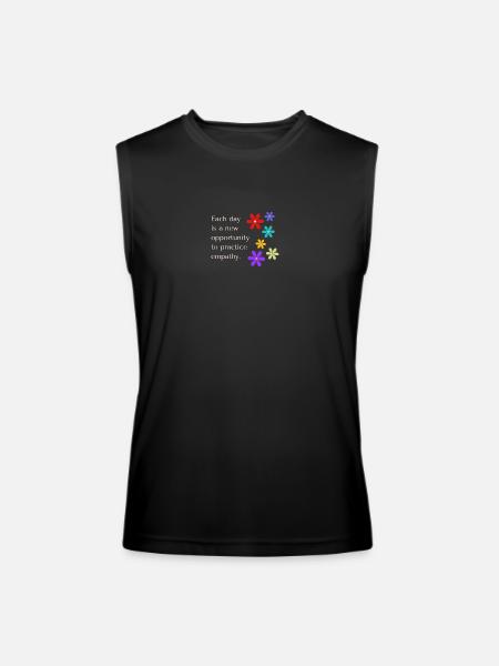 Empathy - Men’s Performance Sleeveless Shirt - black