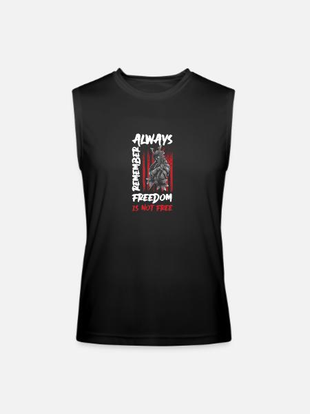 Warrior Kenjutsu Dagger Japan - Men’s Performance Sleeveless Shirt - black - Front