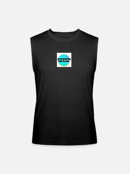 Vizaim wear - Men’s Performance Sleeveless Shirt - black
