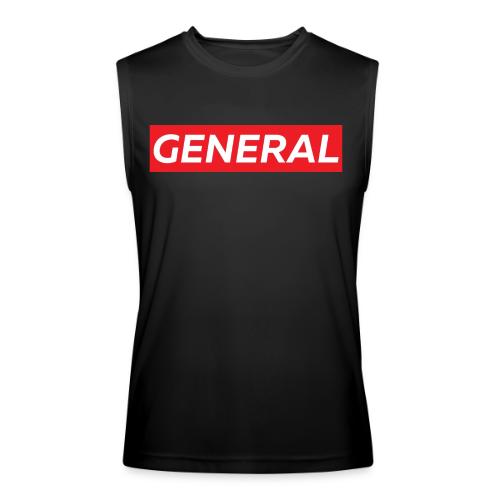 GENERAL (red box logo) - Men’s Performance Sleeveless Shirt