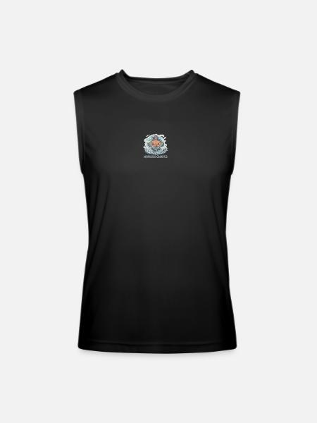 Aquarius pan - Men’s Performance Sleeveless Shirt - black
