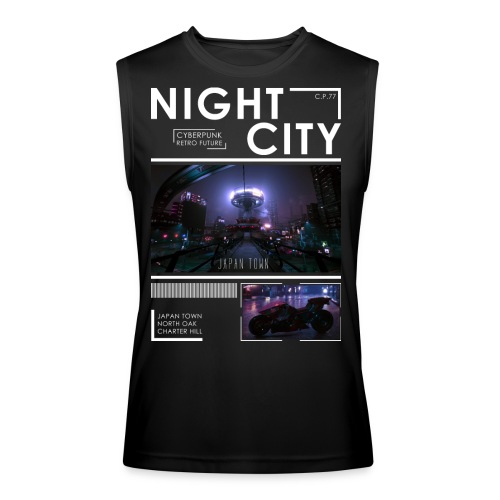 Night City Japan Town - Men’s Performance Sleeveless Shirt