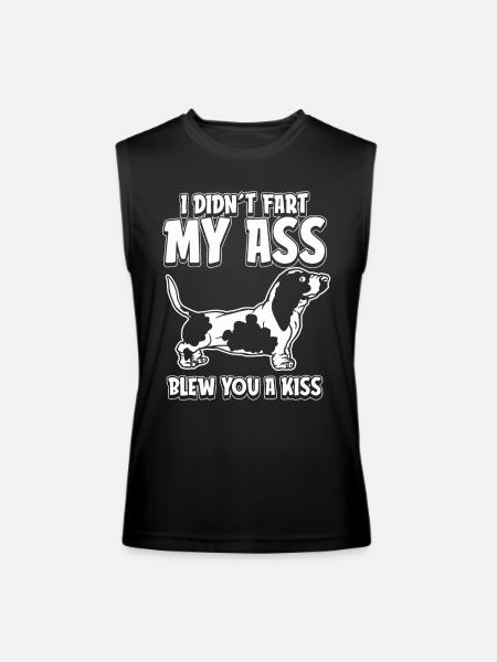 Basset Hound - Men’s Performance Sleeveless Shirt - black
