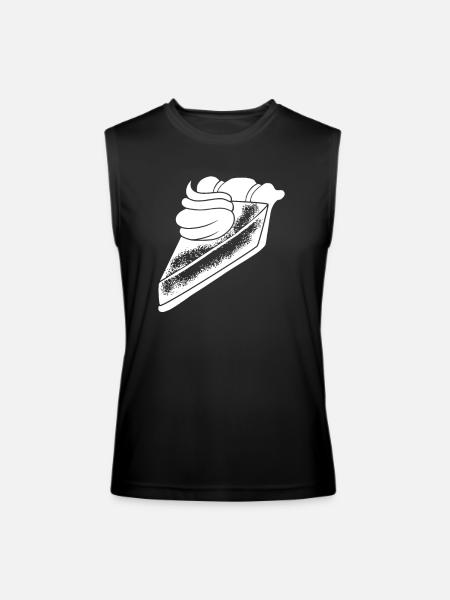 Thanksgiving Pie - Men’s Performance Sleeveless Shirt - black