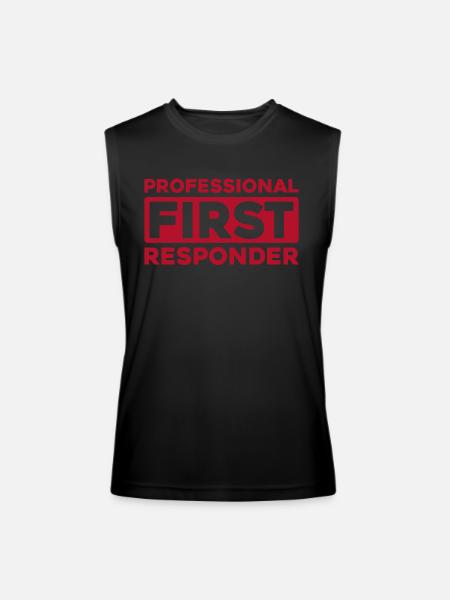 Emt Paramedic - Men’s Performance Sleeveless Shirt - black