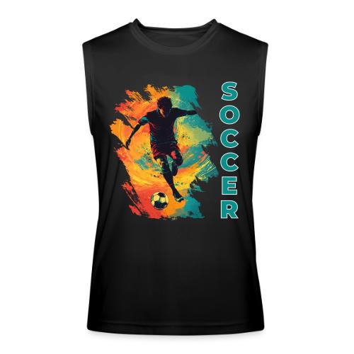 Soccer Hero Mode - Men’s Performance Sleeveless Shirt
