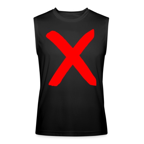 X, Big Red X - Men’s Performance Sleeveless Shirt