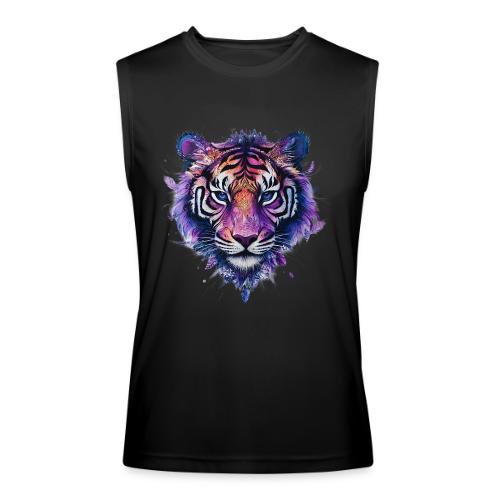 Mystic Violet Tiger - Men’s Performance Sleeveless Shirt