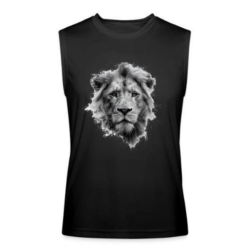 Lion: Monochrome King - Men’s Performance Sleeveless Shirt