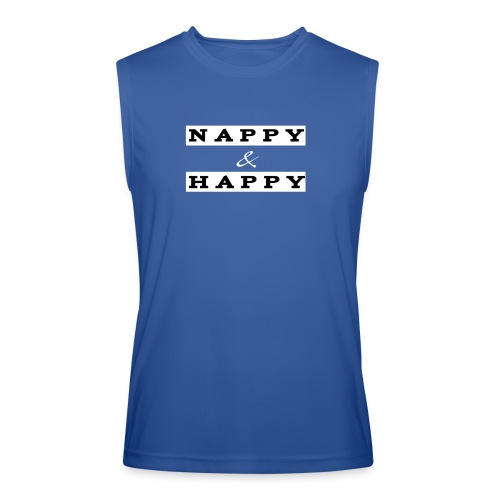 Nappy and Happy - Men’s Performance Sleeveless Shirt