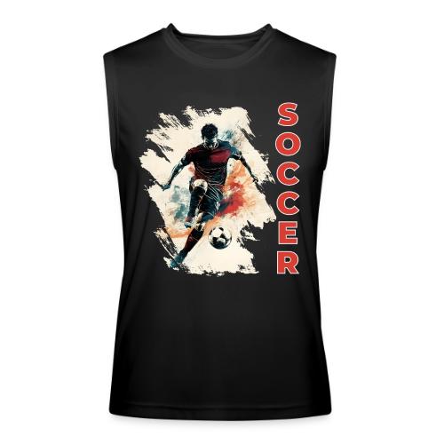 Soccer Blaze - Men’s Performance Sleeveless Shirt