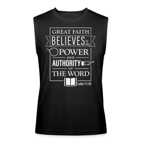 Great Faith - Men’s Performance Sleeveless Shirt