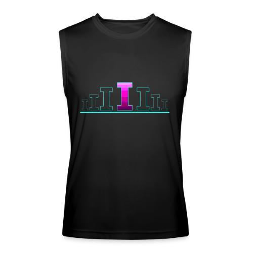 Letter I – Capital Varsity Alphabet Monogram - Men’s Performance Sleeveless Shirt
