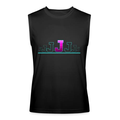 Letter J – Capital Varsity Alphabet Monogram - Men’s Performance Sleeveless Shirt