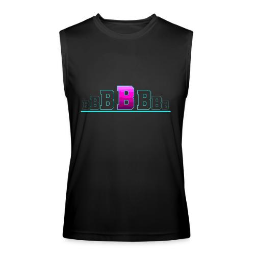 Letter B – Capital Varsity Alphabet Monogram - Men’s Performance Sleeveless Shirt