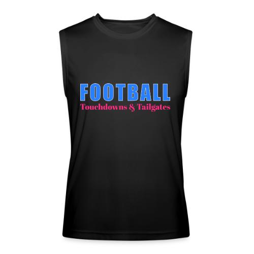 Football Touchdowns & Tailgates Design - Men’s Performance Sleeveless Shirt